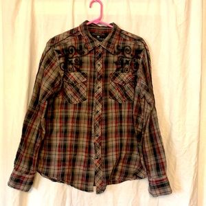 Pop Icon Clothing Mens Western Shirt